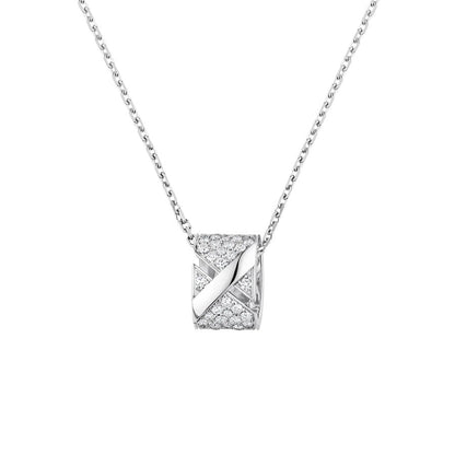 [⭐Renara]LIENS EVIDENCE DIAMOND PAVED NECKLACE