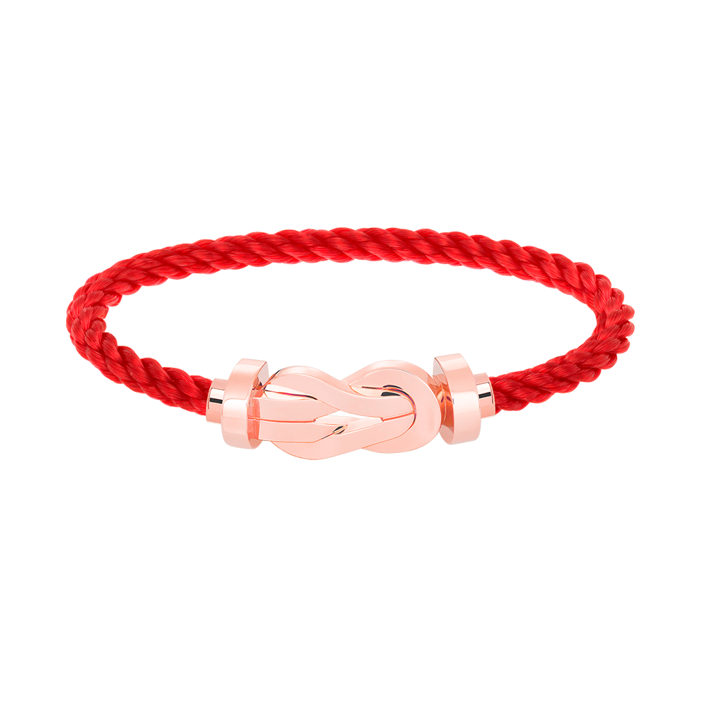 [⭐Renara]CHANCE LARGE 8 FIGURE BUCKLE NO DIAMOND BRACELET ROSE GOLD