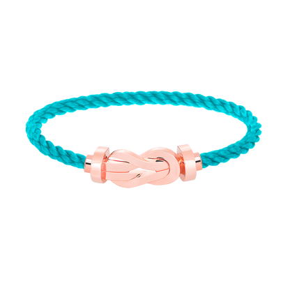 [⭐Renara]CHANCE LARGE 8 FIGURE BUCKLE NO DIAMOND BRACELET ROSE GOLD