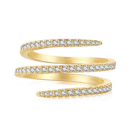 [Lucky Jewelry]Unique Vibrant Entangle Daily Ring