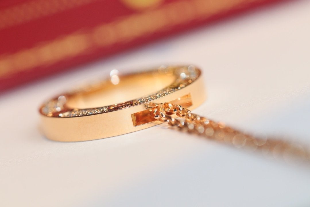 [⭐Renara]LOVE NECKLACE ADJUSTABLE ROSE GOLD