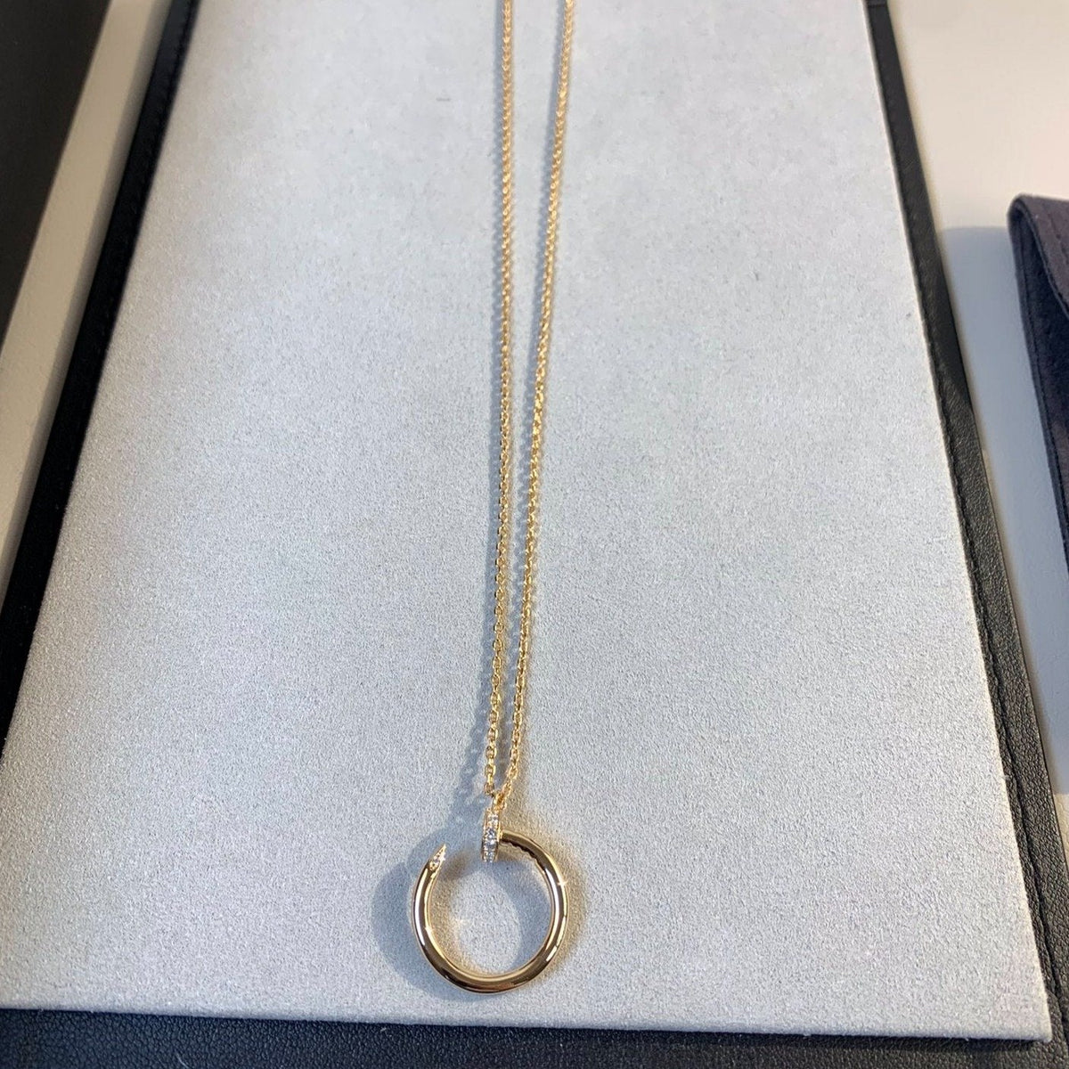 [⭐Renara]JUSTE NECKLACE PINK GOLD