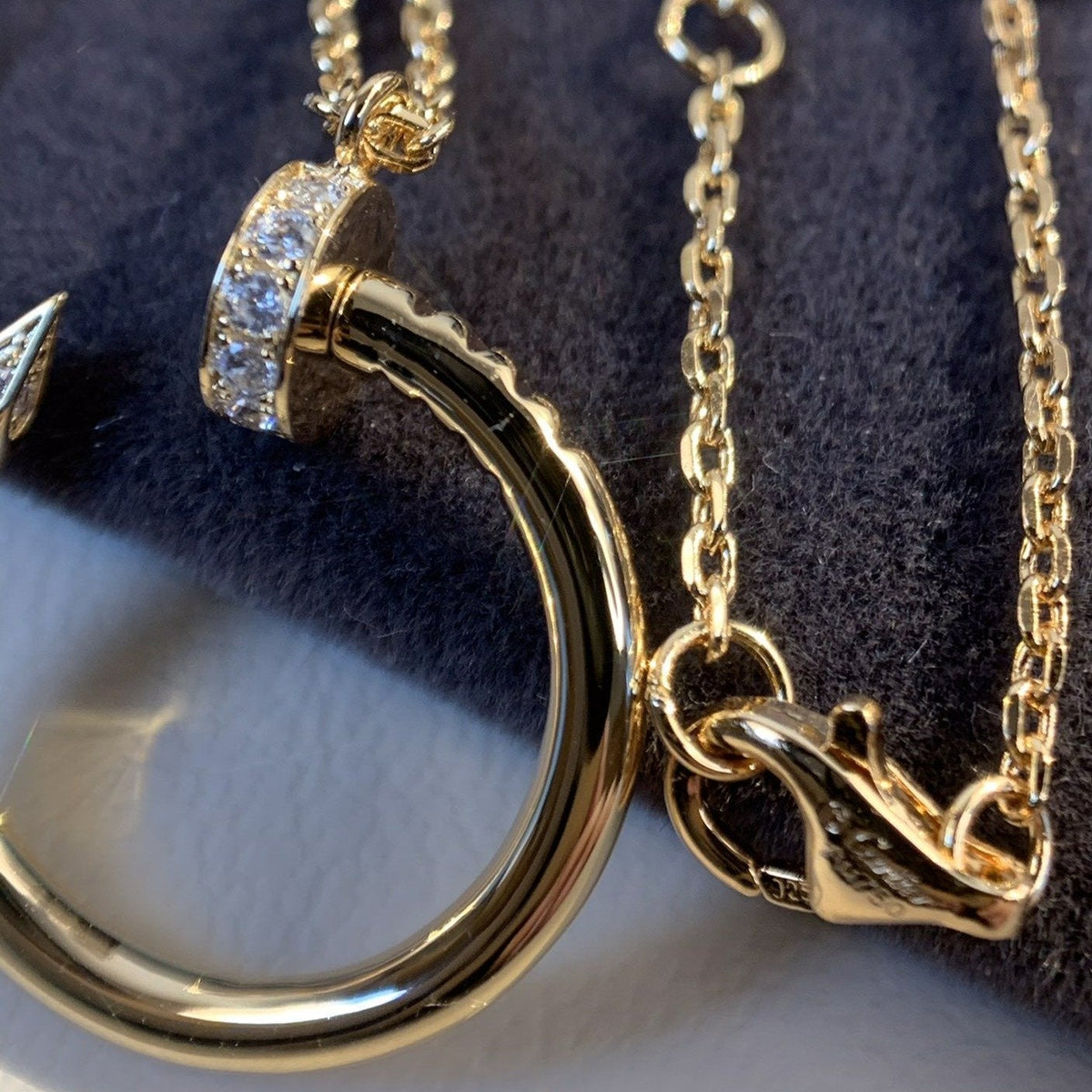 [⭐Renara]JUSTE NECKLACE PINK GOLD