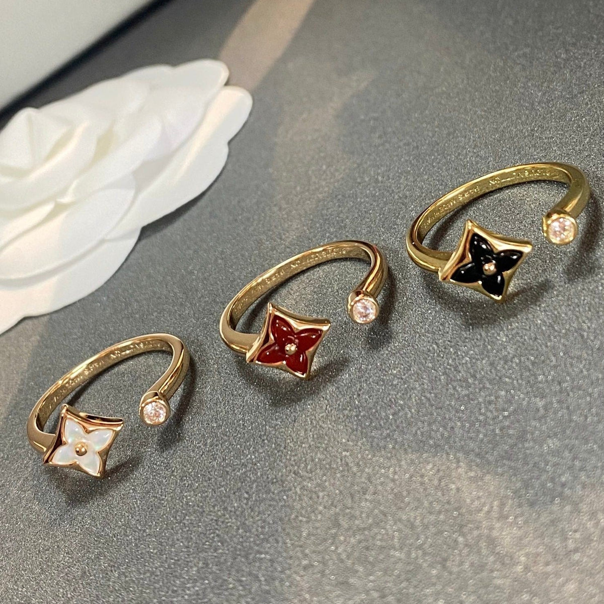 [⭐Renara]STAR 1 DIAMOND OPEN RING