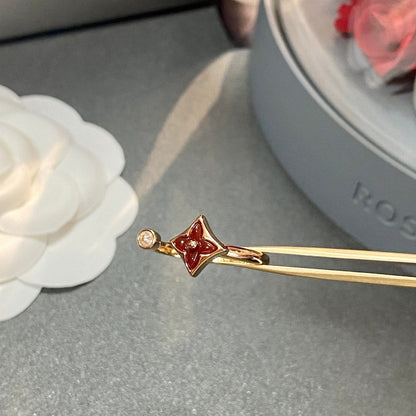[⭐Renara]STAR 1 DIAMOND OPEN RING