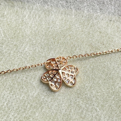 [⭐Renara]FLOWER DIAMOND NECKLACE