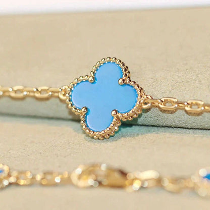 [⭐Renara]CLOVER 20 MOTIFS TURQUOISE GOLD