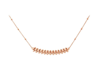 [⭐Renara]CLASH PINK GOLD NECKLACE