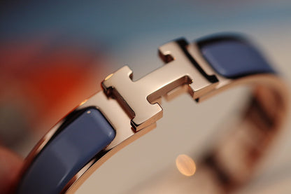 [⭐Renara]H BRACELET 12MM BLUE GRAY