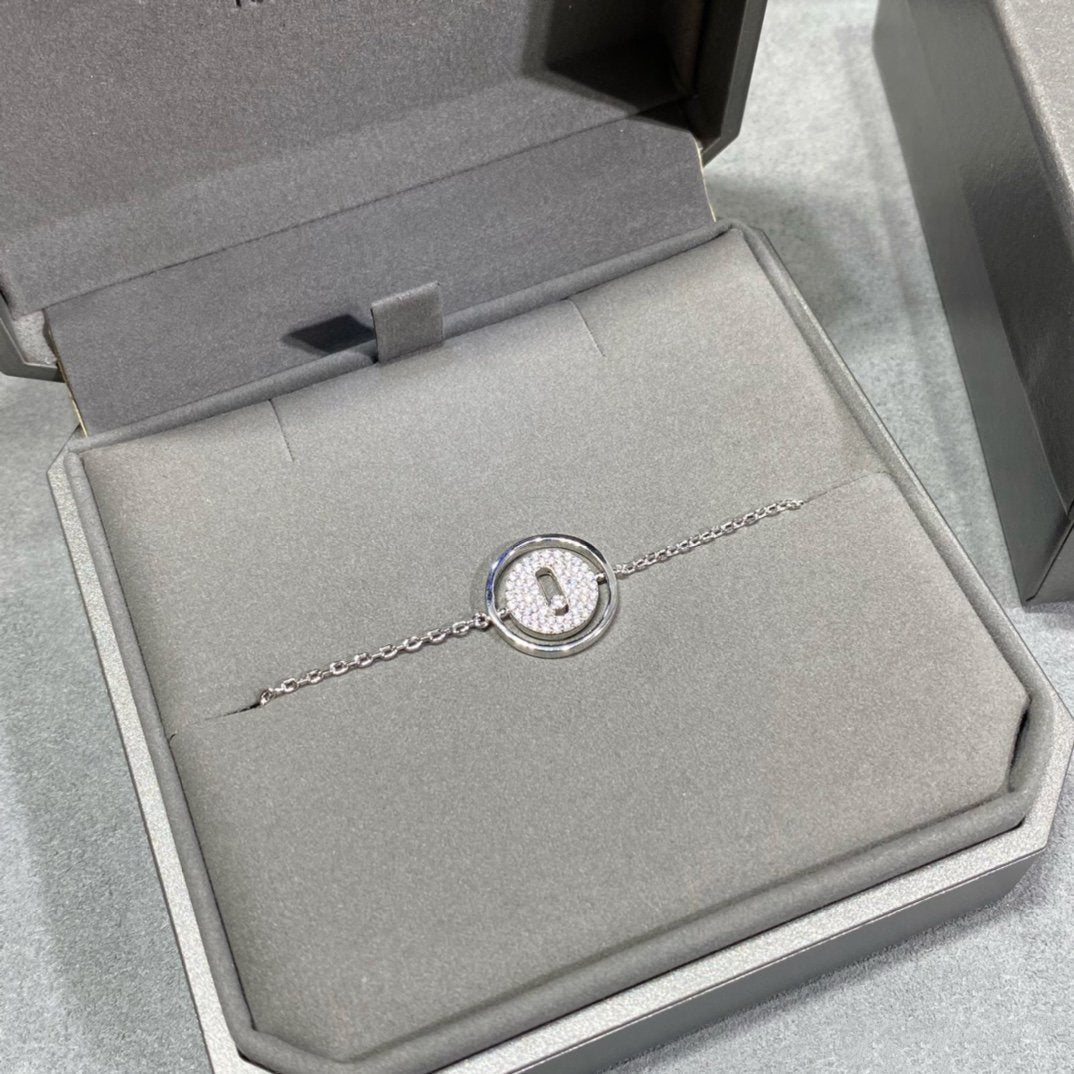 [⭐Renara]Demo MOVE DIAMOND PAVED BRACELET