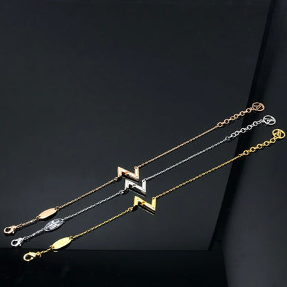 [⭐Renara]VOLT LV LOGO BRACELET