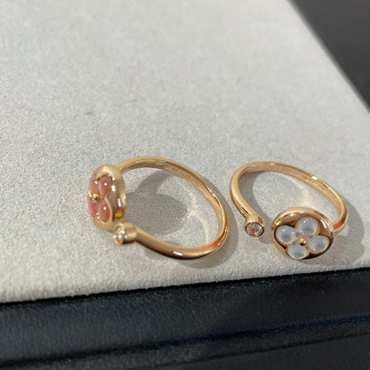 [⭐Renara]SUN 1 DIAMOND PINK MOP RING