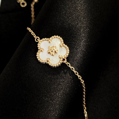 [⭐Renara]LUCKY SPRING ROSE GOLD MOP BRACELET