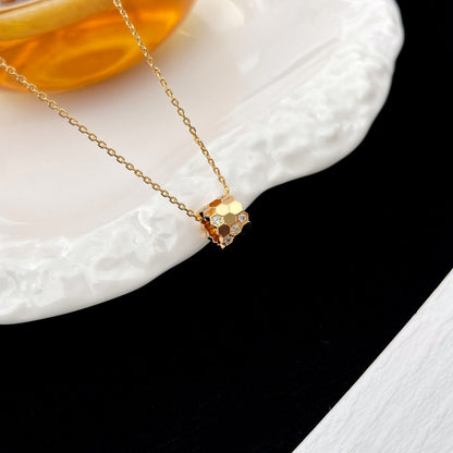 [⭐Renara]BEE MINI PEDANT DIAMOND NECKLACE