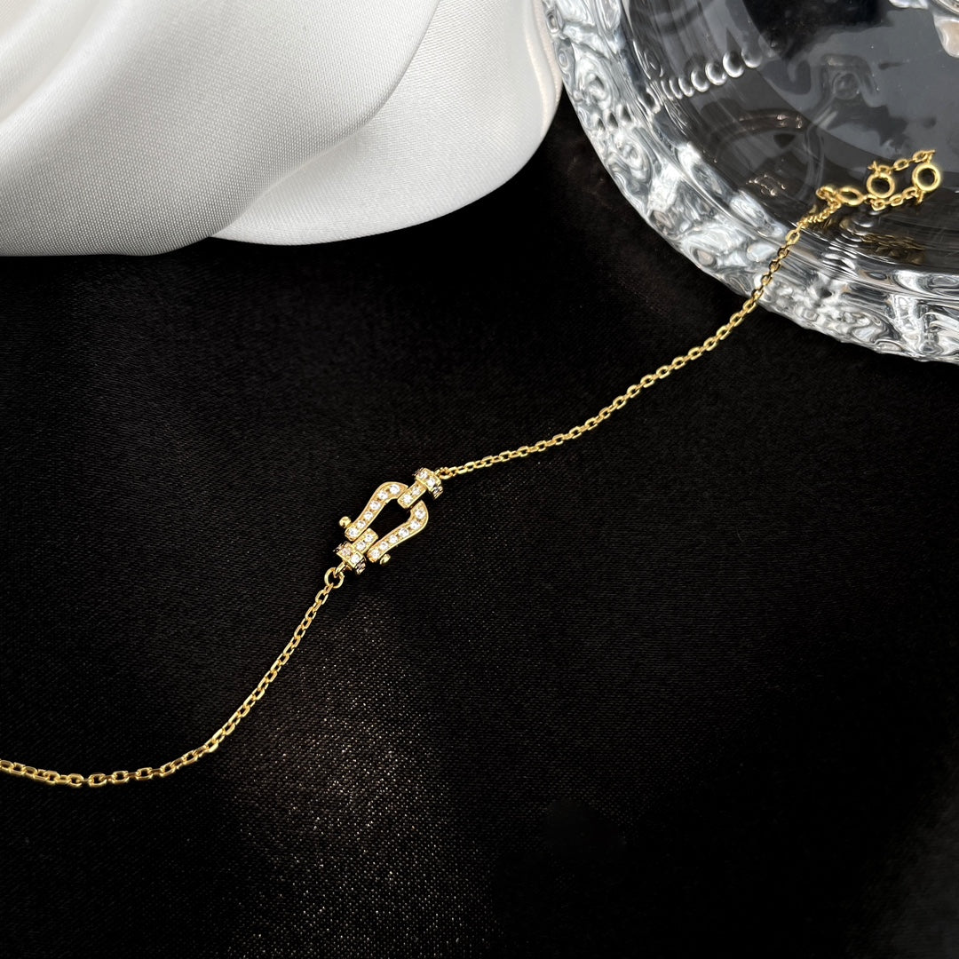 [⭐Renara]FORCE 10 FULL DIAMOND BUCKLE CHAIN LINK MINI MODEL