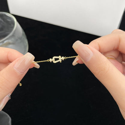 [⭐Renara]FORCE 10 FULL DIAMOND BUCKLE CHAIN LINK MINI MODEL