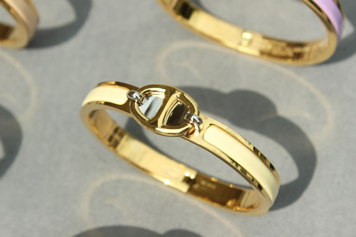 [⭐Renara]CLIC CHAINE GOLD BRACELET