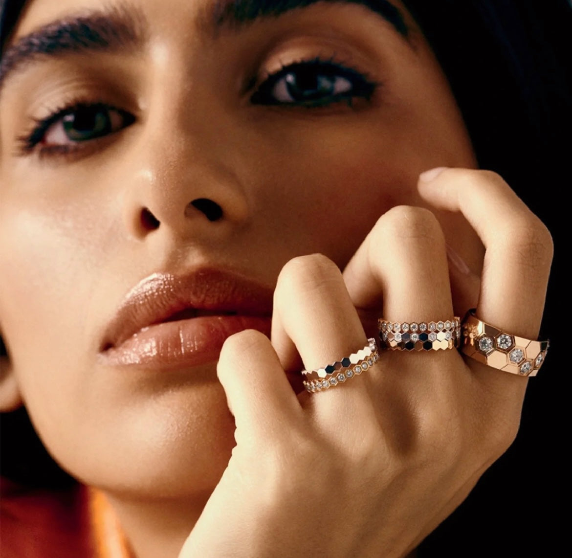 [⭐Renara]BEE LOVE DIAMOND LARGE RING