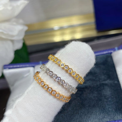 [⭐Renara]BEE LOVE DIAMOND PAVED SMALL RING