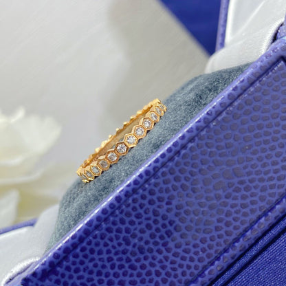 [⭐Renara]BEE LOVE DIAMOND PAVED SMALL RING
