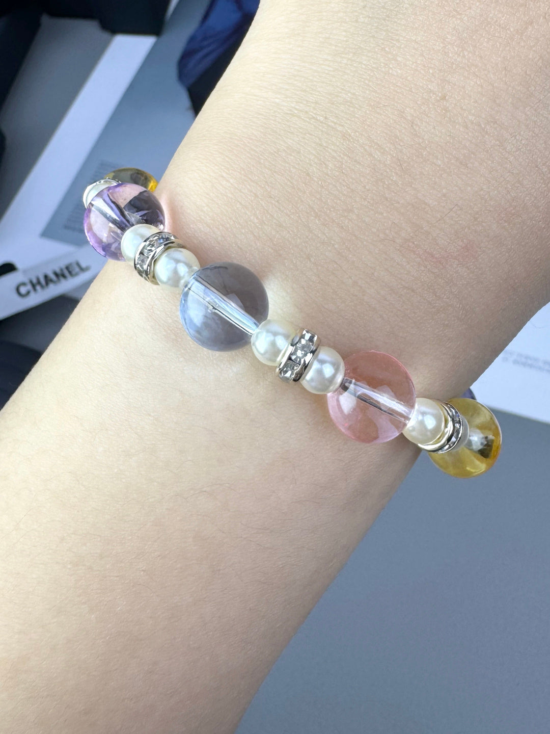 [⭐Renara]Colorful Transparent Resin Bracelet