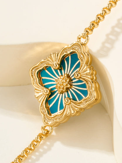 [⭐Renara]B.C.L ENAMELED One-Flower Bracelet（Various Colors)