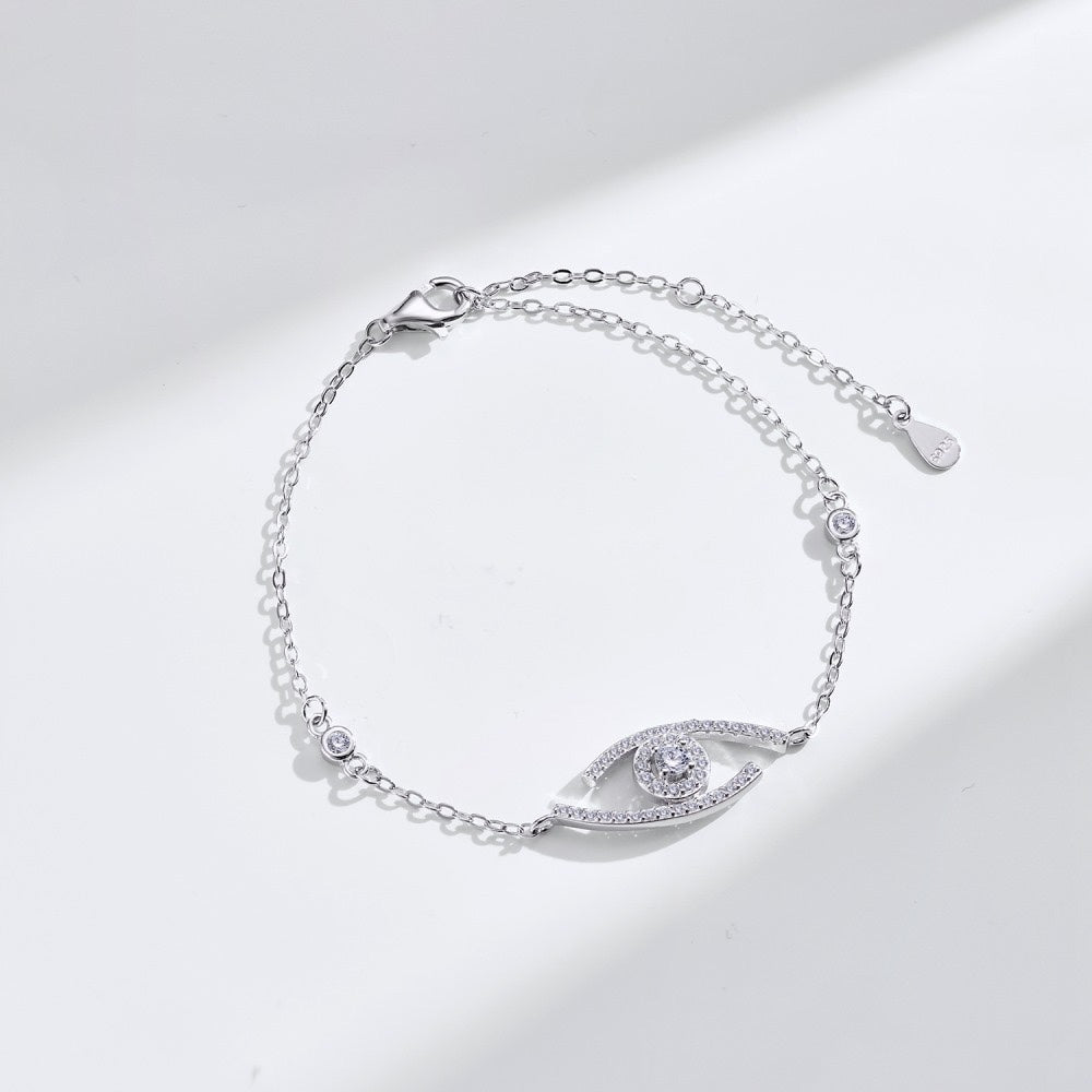 [⭐Renara]Demo Eye Pave-Set Diamond Bracelet