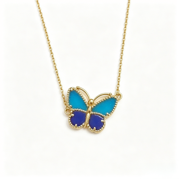 [⭐Renara]  2026 NEW LUCKY BUTTERFLY 1 MOTIFS NECKLACE