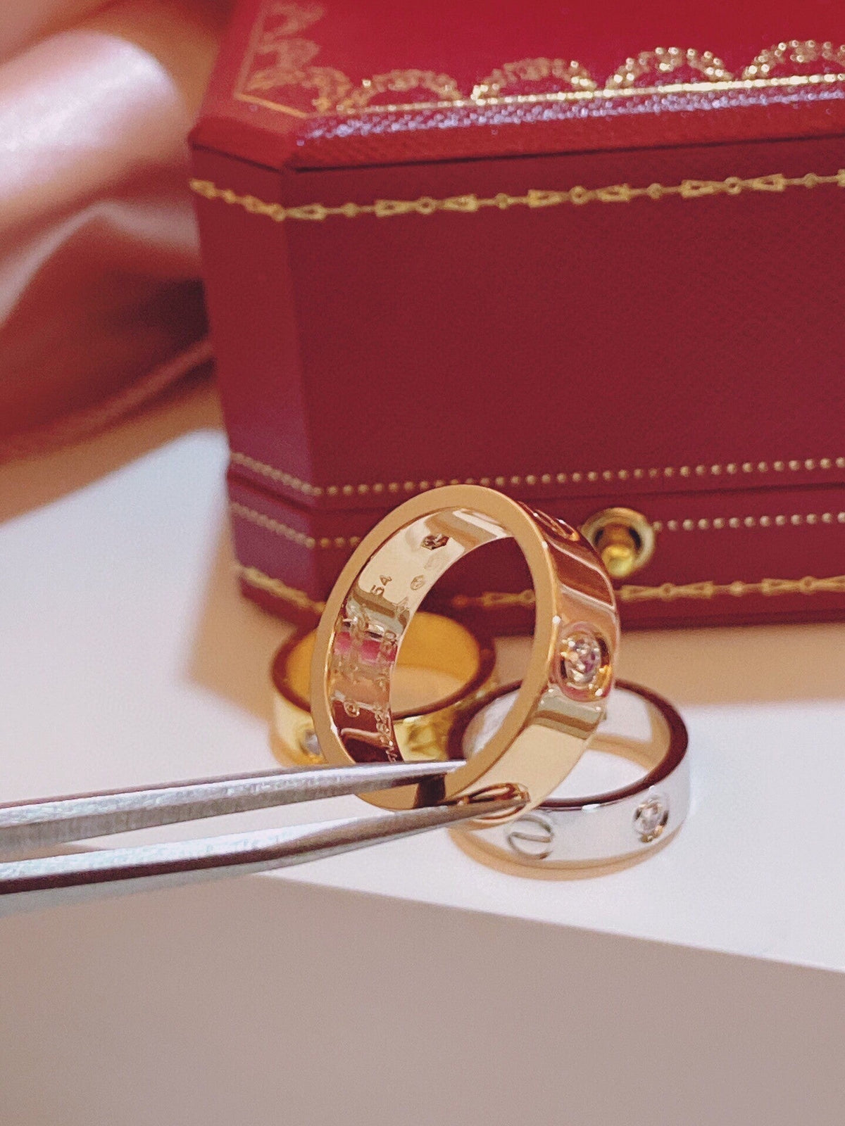 [⭐Renara]Three-Diamond Ring