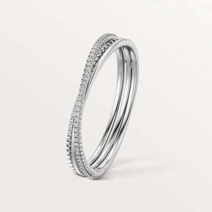 [⭐Renara]ETINCELLE HALF-PAVED DIAMOND BRACELET