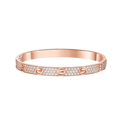 [⭐Renara]LOVE BRACELET 6.1MM DIAMOND-PAVED