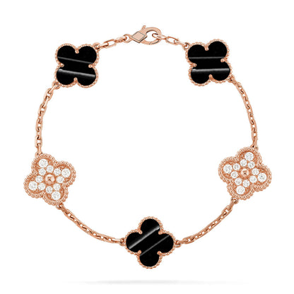 [⭐Renara] CLOVER 5 MOTIF PULSAR STONE BRACELET COLLECTION