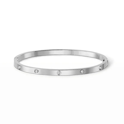 [⭐Renara]LOVE BRACELET 3.65MM 10 DIAMONDS