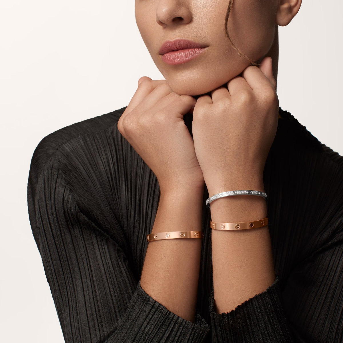 [⭐Renara]LOVE BRACELET 6.1MM BRUSHED