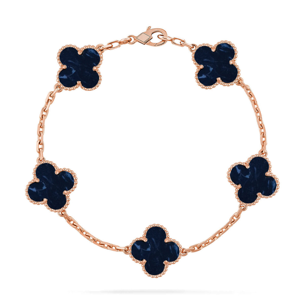 [⭐Renara]CLOVER 5 MOTIF PIETERSITE BRACELET COLLECTION