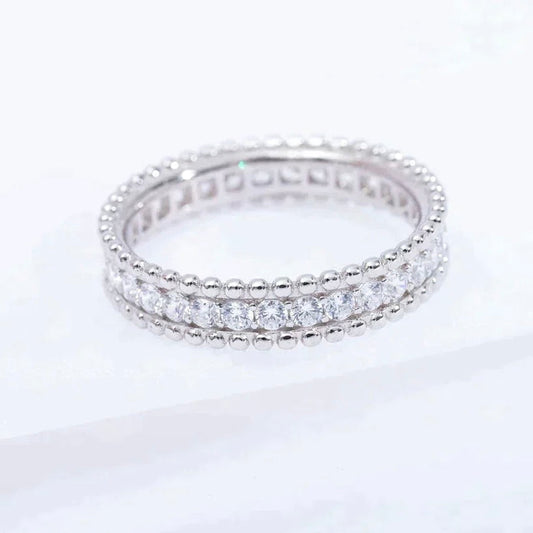 [⭐Renara]PERLEE DIAMOND SILVER RING