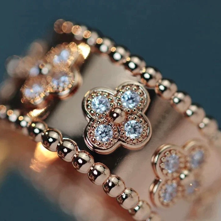 [⭐Renara]CLOVER KALEIDOSCOPE RING 10MM