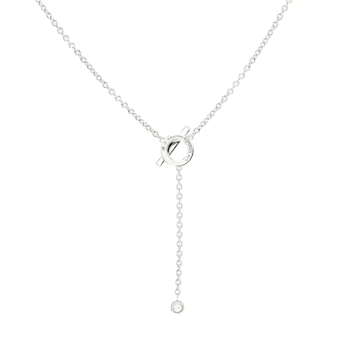 [⭐Renara]FINESSE SILVER DIAMOND NECKLACE