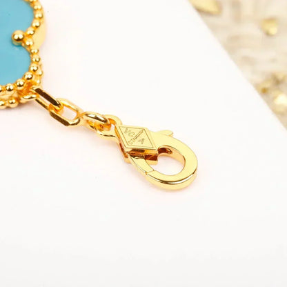 [⭐Renara] CLOVER 5 MOTIF TURQUOISE BRACELET COLLECTION