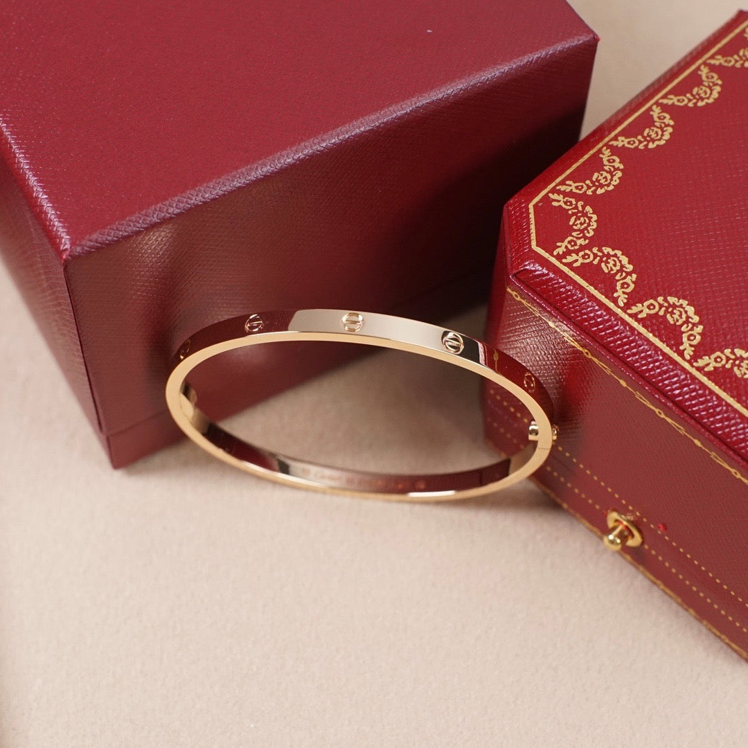 [⭐Renara]LOVE BRACELET 3.65MM NO DIAMONDS