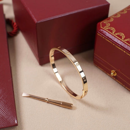 [⭐Renara]LOVE BRACELET 3.65MM NO DIAMONDS