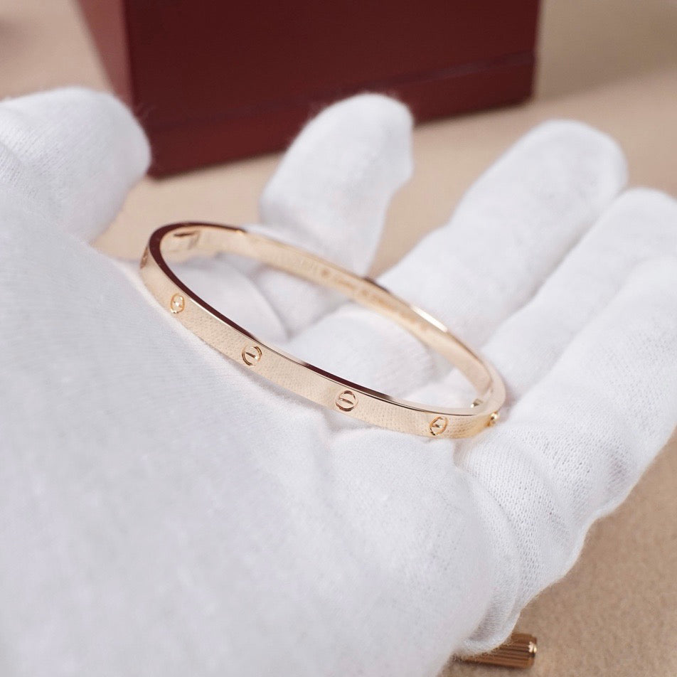[⭐Renara]LOVE BRACELET 3.65MM NO DIAMONDS