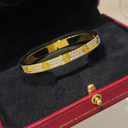 [⭐Renara]LOVE BRACELET 6.1MM DIAMOND-PAVED