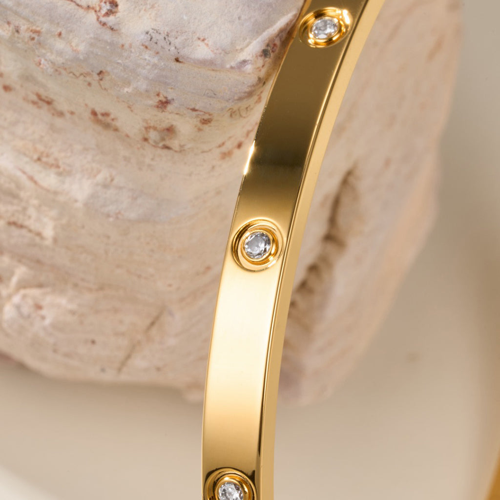 [⭐Renara]LOVE BRACELET 3.65MM 10 DIAMONDS
