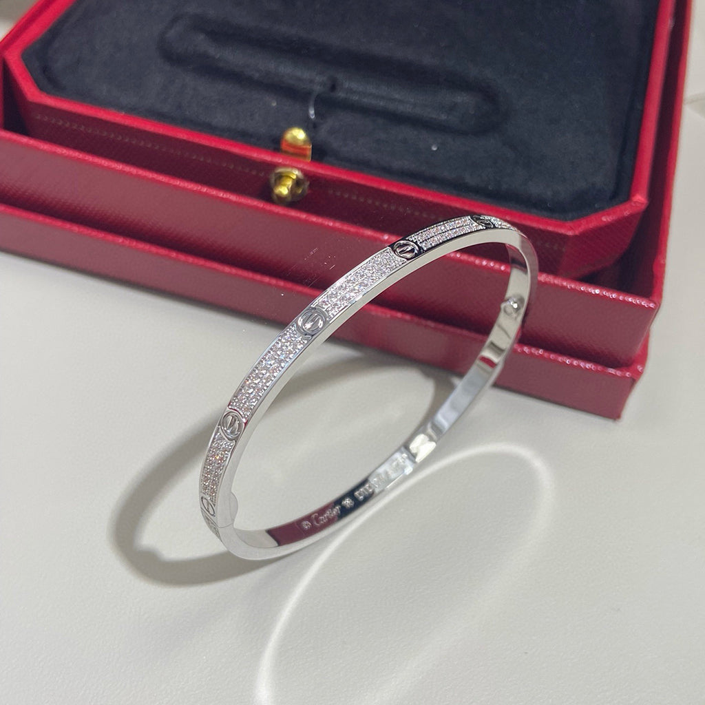 [⭐Renara]LOVE BRACELET 3.65MM DIAMOND-PAVED