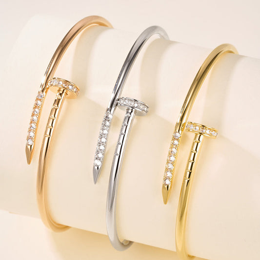 [⭐Renara]JUSTE BRACELET 2.5MM DIAMONDS