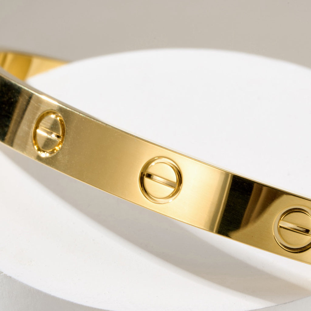[⭐Renara]LOVE BRACELET 6.1MM OPEN CUFF