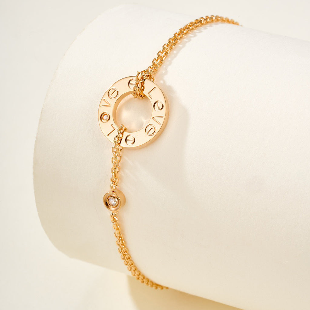 [⭐Renara]LOVE BRACELET 2 DIAMOND