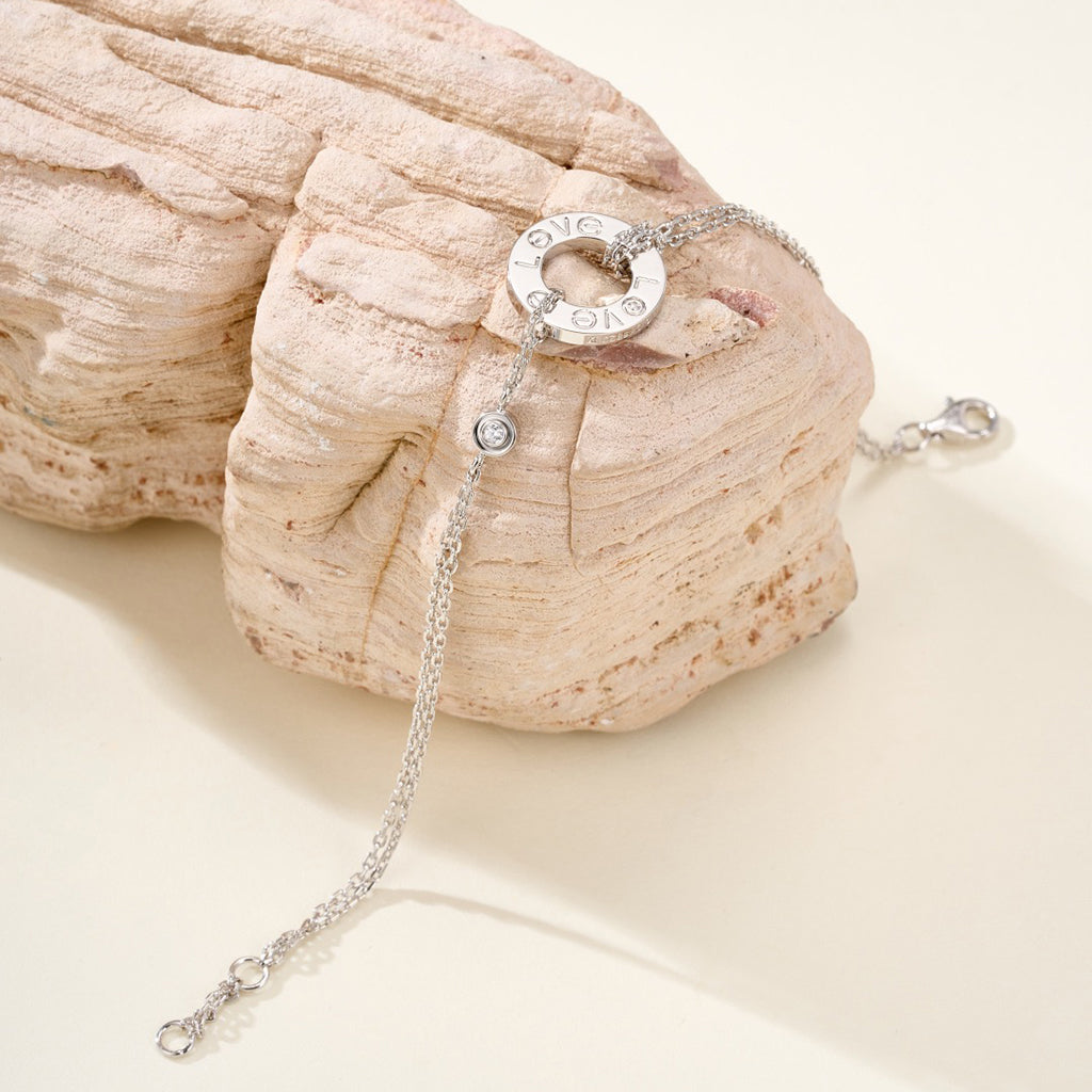 [⭐Renara]LOVE BRACELET 2 DIAMOND
