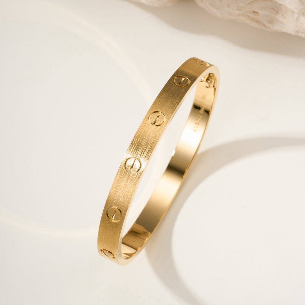 [⭐Renara]LOVE BRACELET 6.1MM BRUSHED